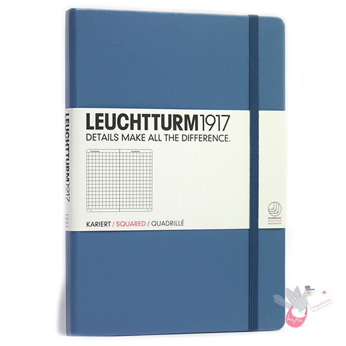 LEUCHTTURM1917 Classic Hard Cover - Medium (A5) - Squared - Nordic Blue