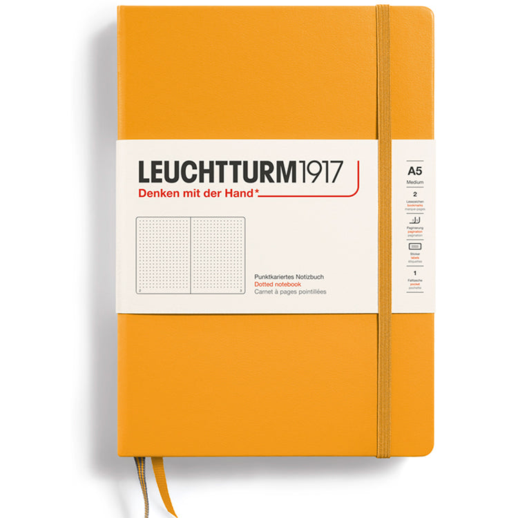 LEUCHTTURM1917 Classic Hard Cover - Medium (A5) - Dotted - Rising Sun
