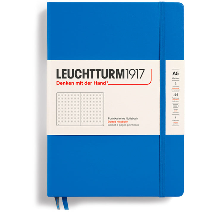 LEUCHTTURM1917 Classic Hard Cover - Medium (A5) - Dotted - Sky