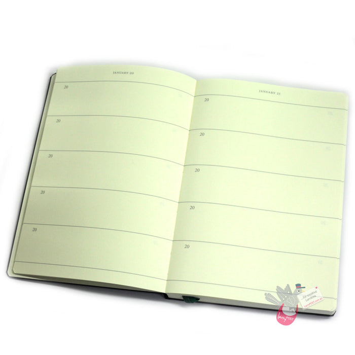 LEUCHTTURM1917 "Some lines a day" 5 year Diary / Memory Book - Hard Cover - Medium A5 - Port Red