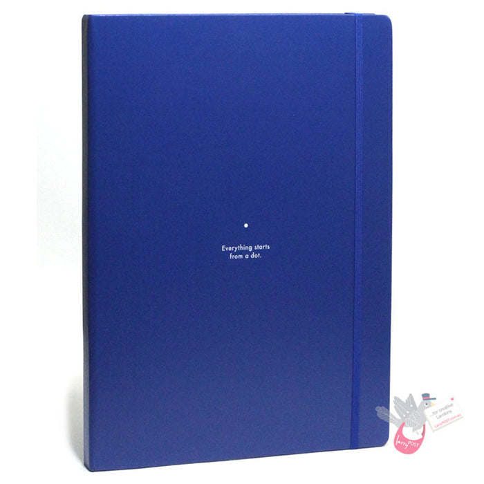 LEUCHTTURM1917 100 Years of BAUHAUS Classic Hard Cover - Master A4 - Dotted - Royal Blue