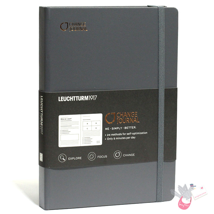 LEUCHTTURM1917 Change Journal - Hard Cover - Medium A5 - Anthracite