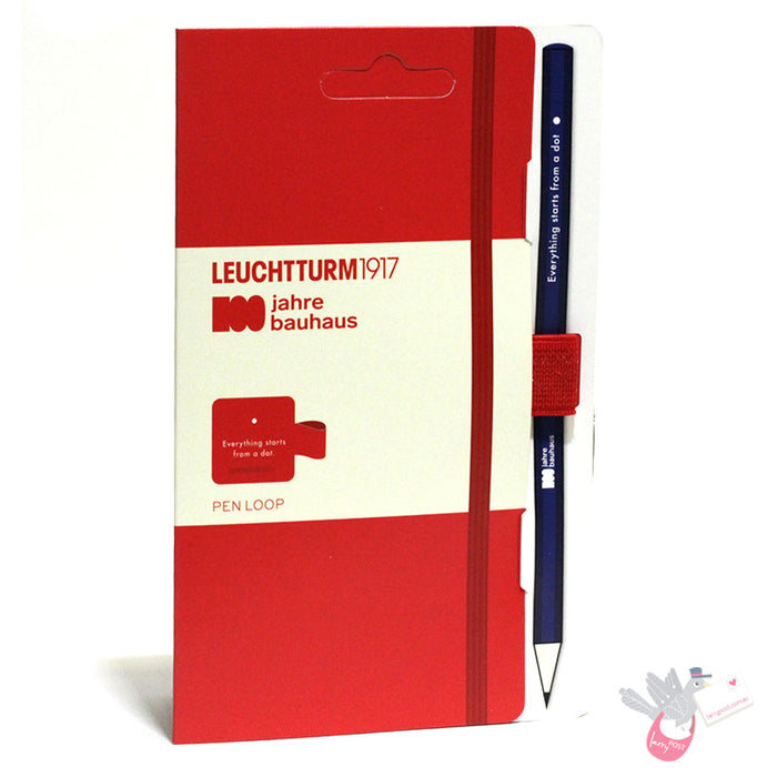 LEUCHTTURM1917 Pen Loop - Bauhaus Series - Red