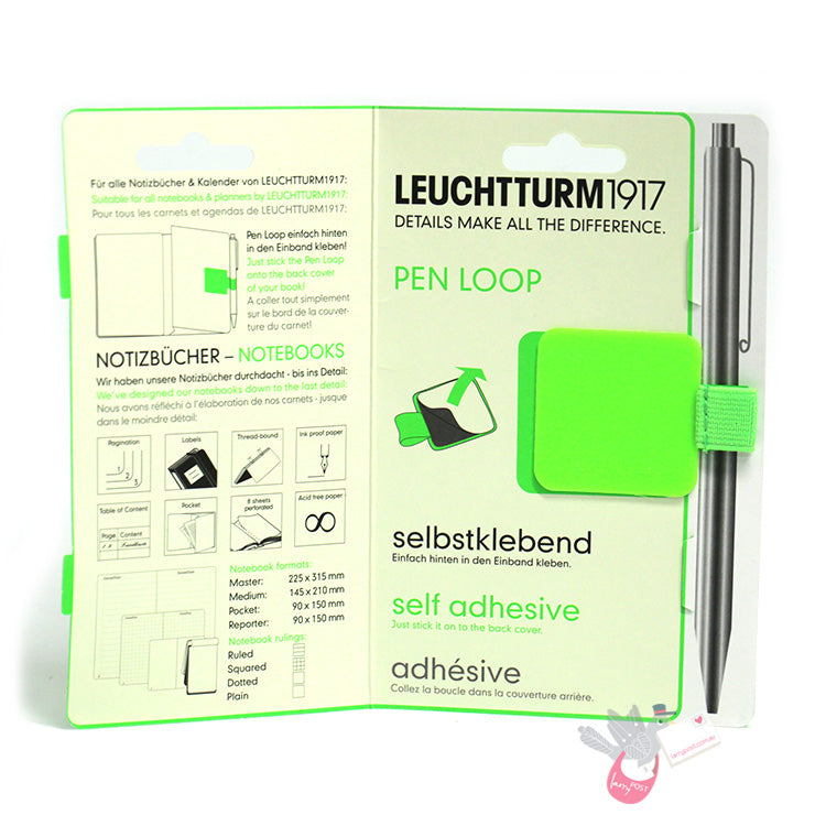 LEUCHTTURM1917 Pen Loop - Neon Green