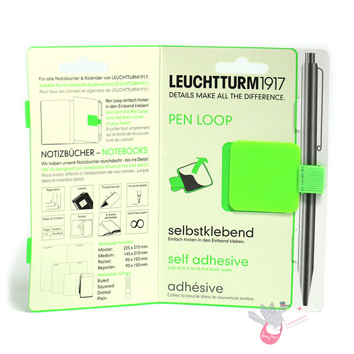 LEUCHTTURM1917 Pen Loop - Neon Green