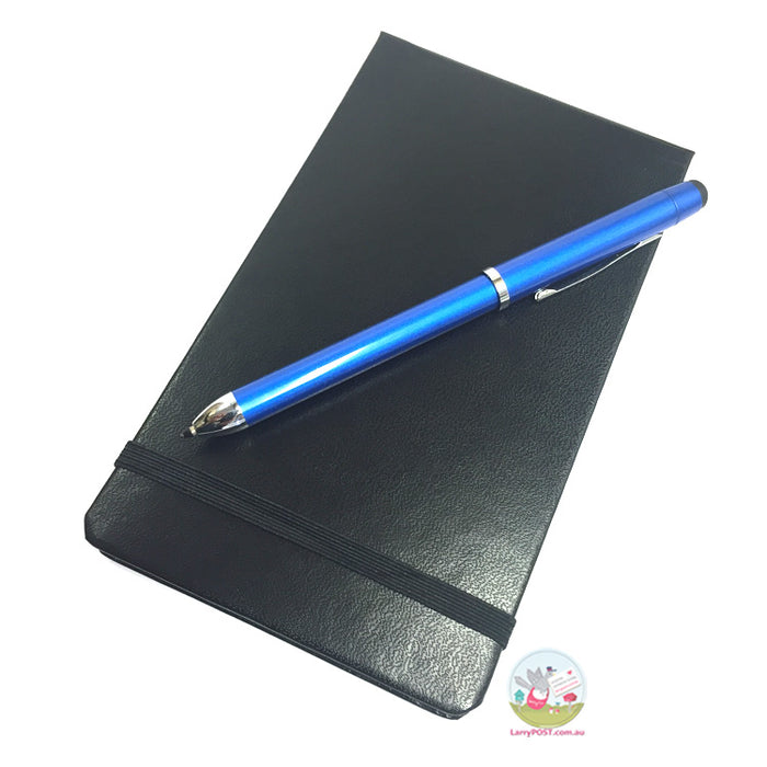 LEUCHTTURM1917 Classic Hard Cover - Reporter Notebook  - Pocket (A6) - Ruled - Black