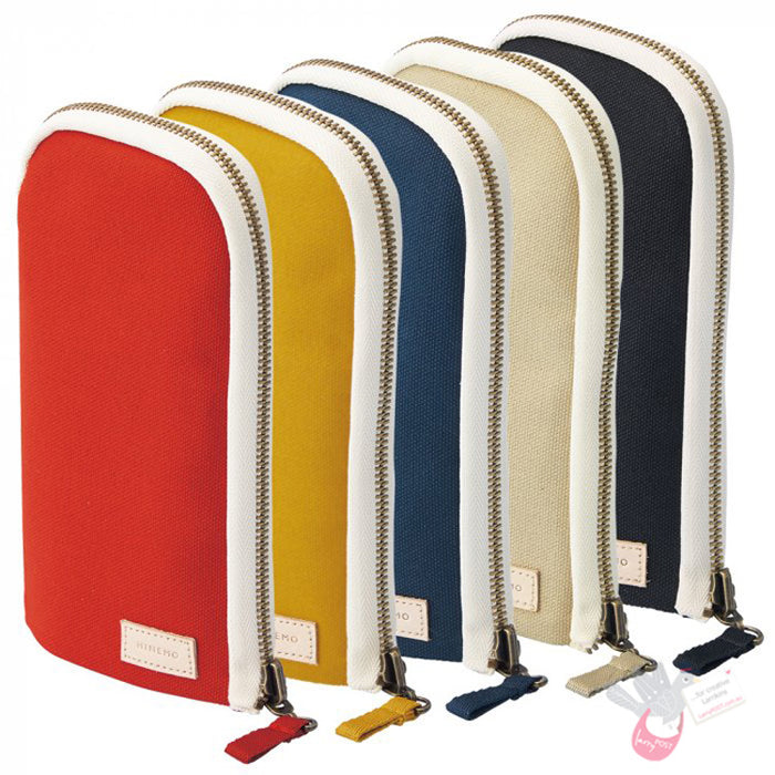 LIHIT LAB Hinemo Stand Up Pen Pouch - Red