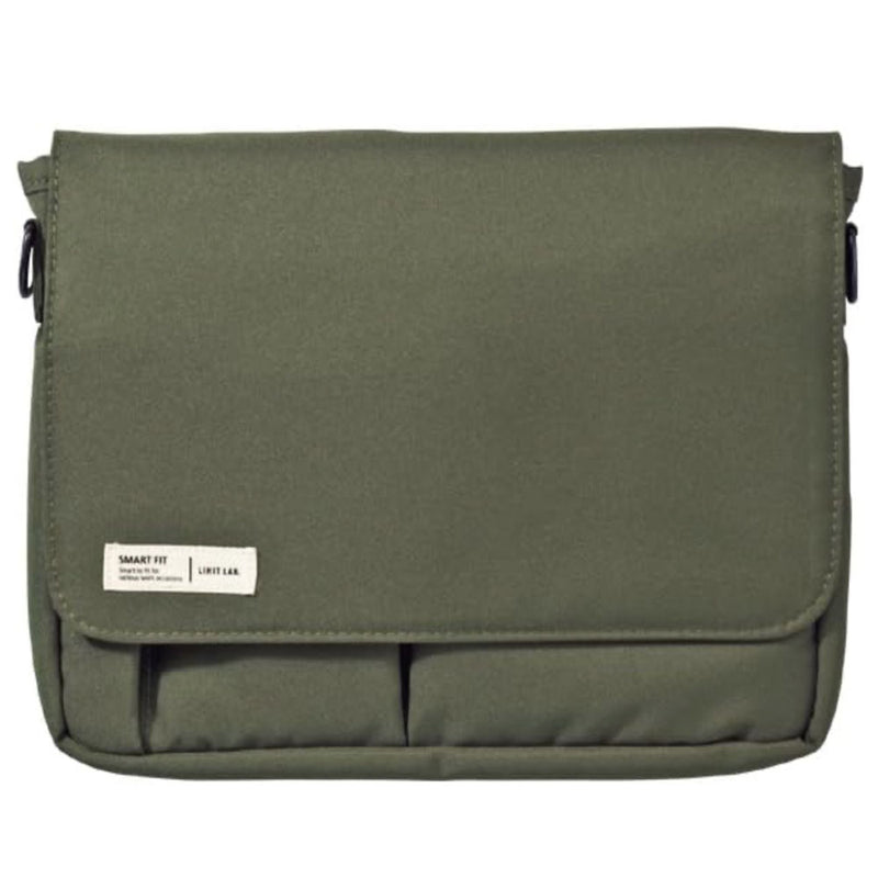 LIHIT LAB - Smart Fit Carrying Pouch A4 - Orange (includes shoulder strap)