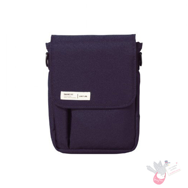 LIHIT LAB - Smart Fit Carrying Pouch A6 - Navy (includes shoulder strap)