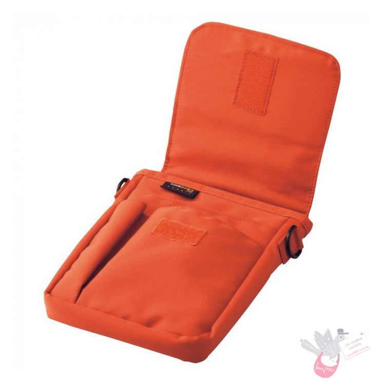 LIHIT LAB - Smart Fit Carrying Pouch A6 - Navy (includes shoulder strap)