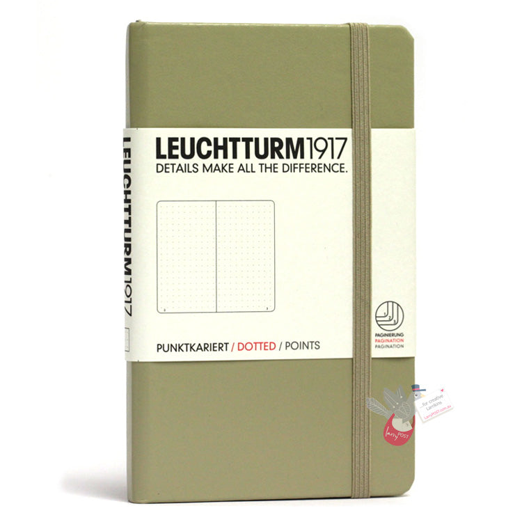 LEUCHTTURM1917 Classic Hard Cover - Pocket (A6) - Dotted - Sand