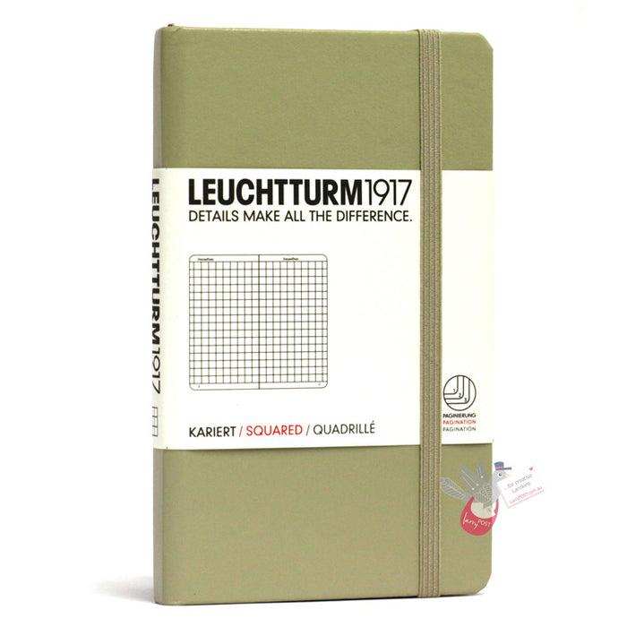 LEUCHTTURM1917 Classic Hard Cover (A6) - Squared / Grid - Sand 