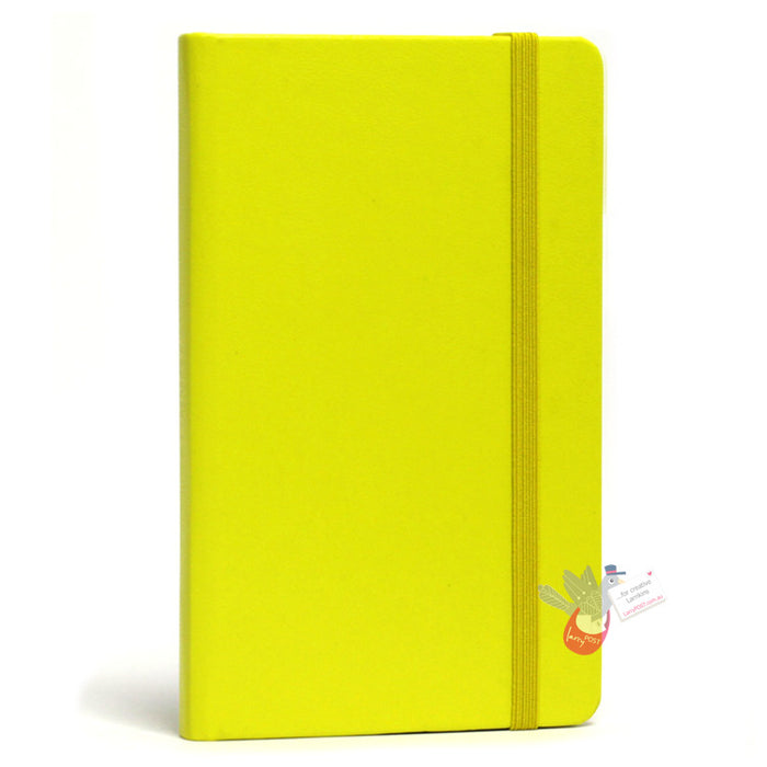 LEUCHTTURM1917 Classic Hard Cover - Pocket (A6) - Squared / Grid - Lemon Yellow