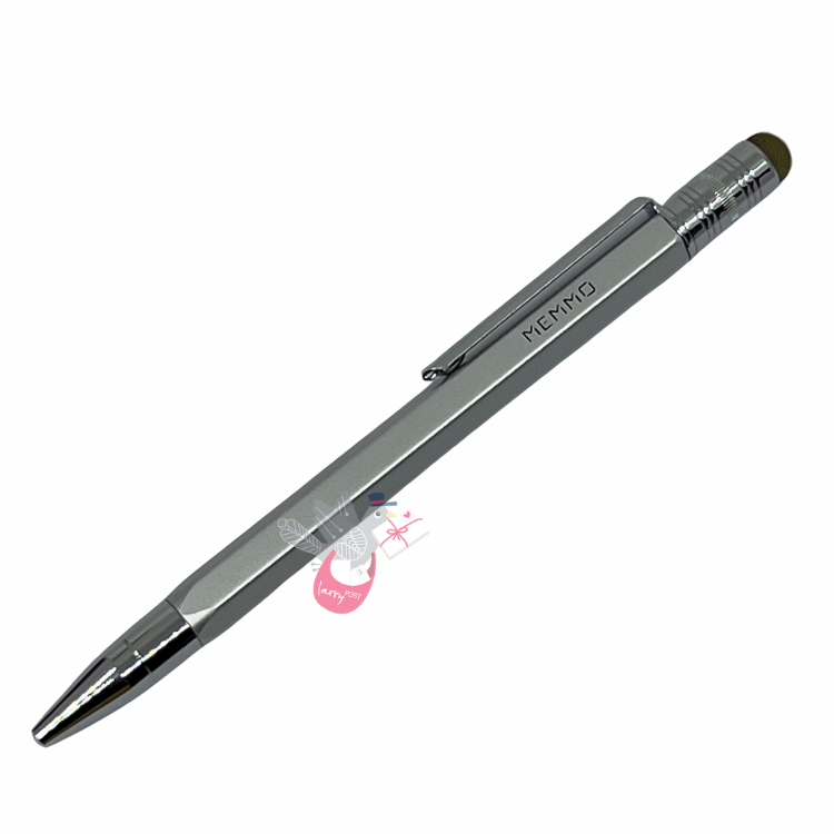 MEMMO Ballpoint Stylus Pen - Silver