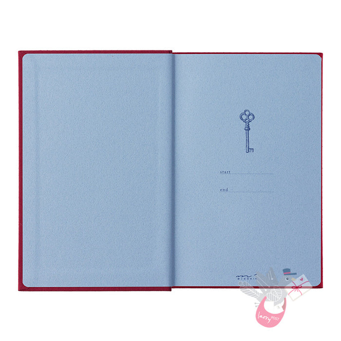 MIDORI - Undated 10 Year Diary - Daily - Red