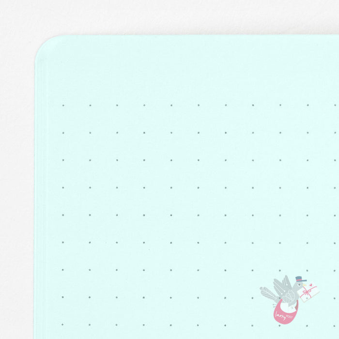 MIDORI - Cahier Journal - 56 Pages - Dotted - A5 - Blue - Pack of 5