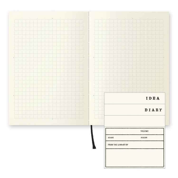 MIDORI - Notebook Journal - 176 Pages - Grid - A6
