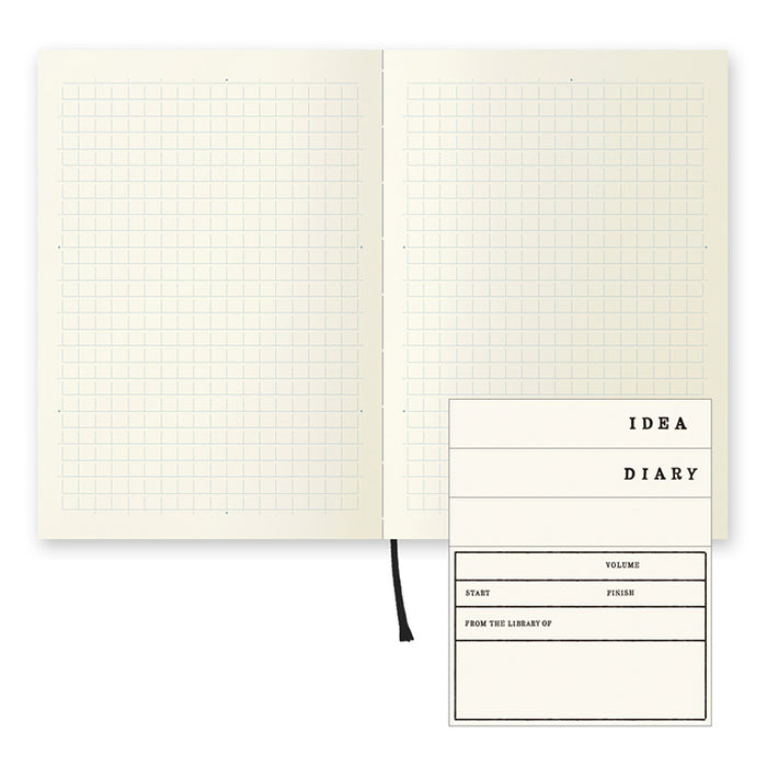 MIDORI - Notebook Journal - 176 Pages - Grid - A6