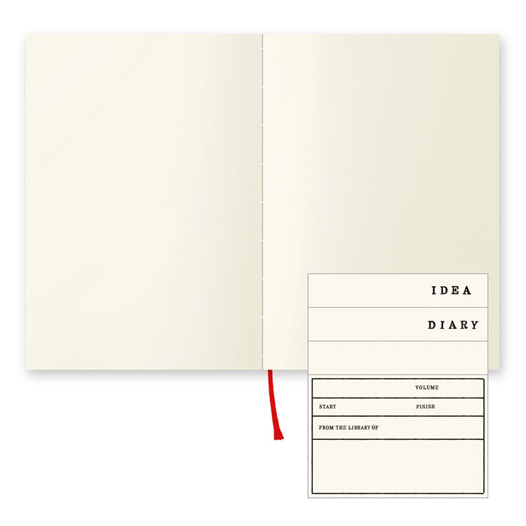 MIDORI - Notebook Journal - 176 Pages - Plain - A6
