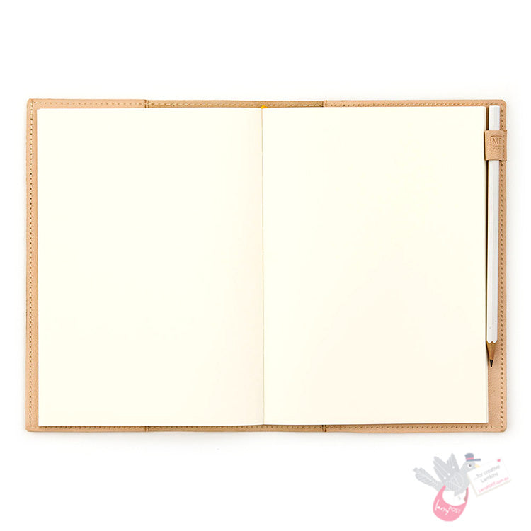 MIDORI - Notebook Cover - Goat Leather - A5 (Fits 192 page journal)