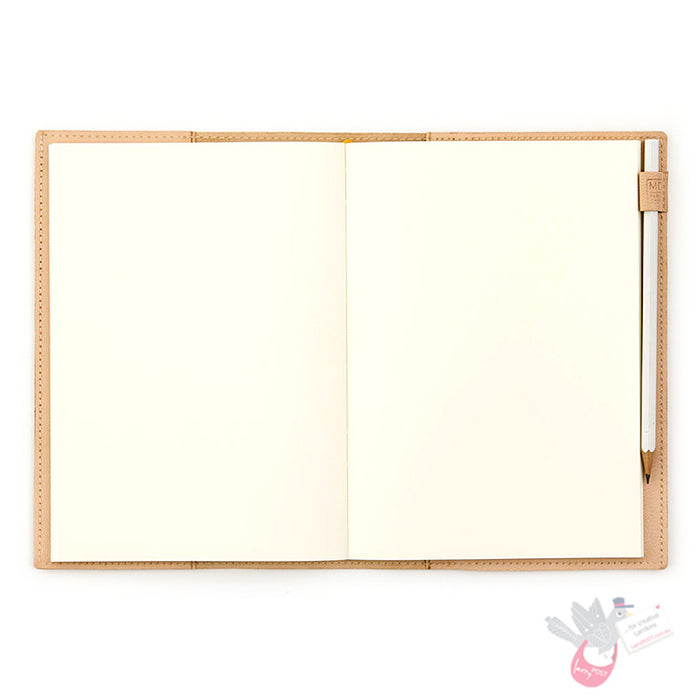 MIDORI - Notebook Cover - Goat Leather - A5 (Fits 192 page journal)