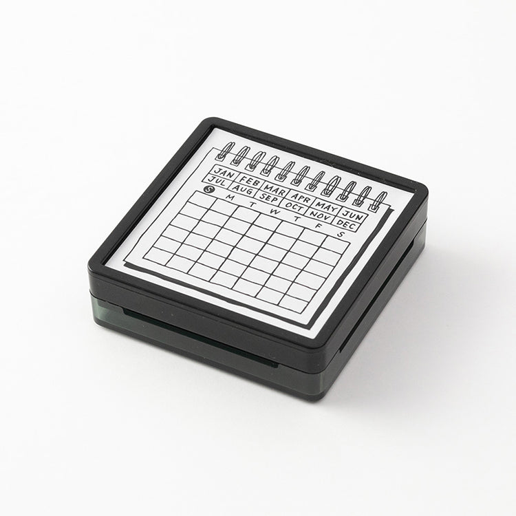 MIDORI - Paintable Stamp (oil based) - Calendar