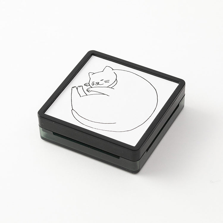 MIDORI - Paintable Stamp (oil based) - Cat