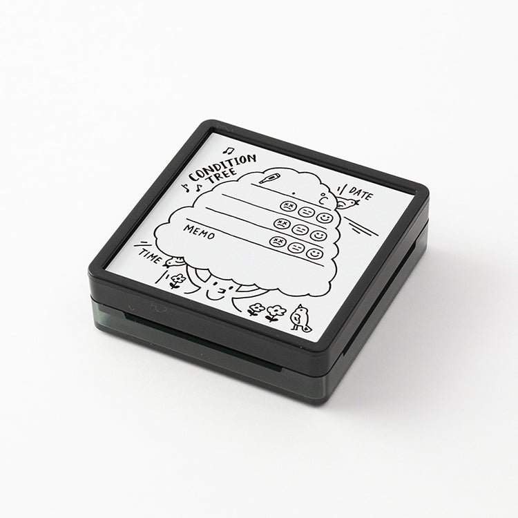MIDORI - Paintable Stamp (oil based) - Health Tree