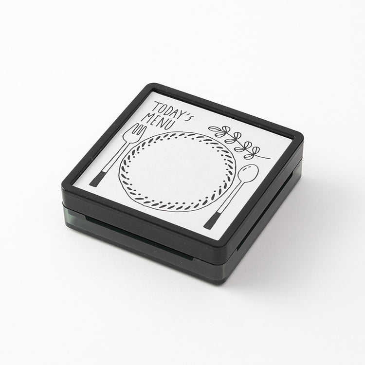 MIDORI - Paintable Stamp (oil based) - Menu