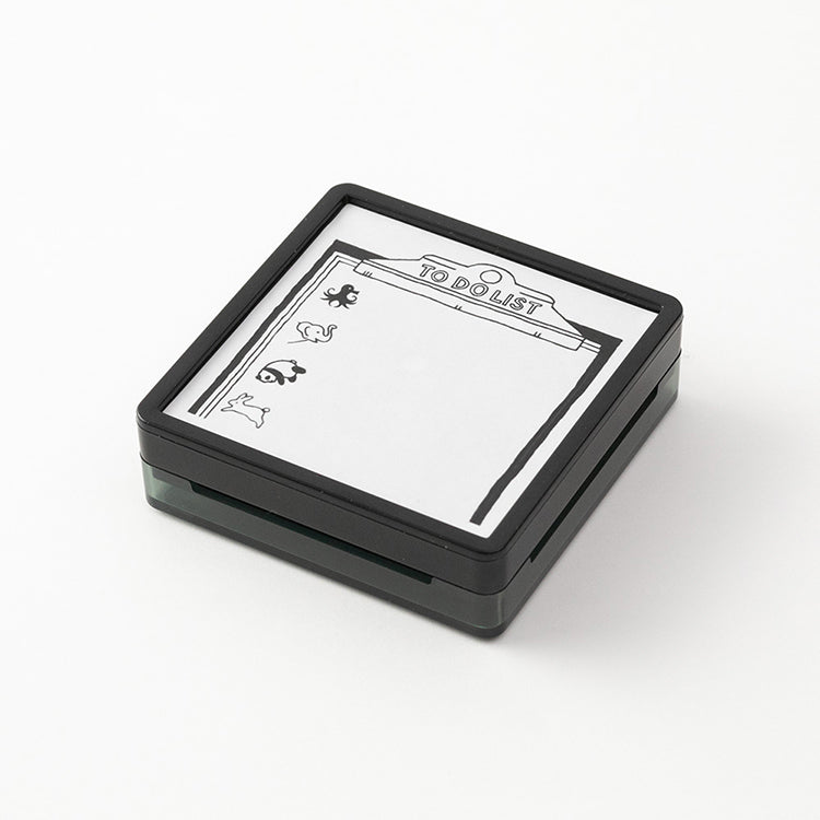 MIDORI - Paintable Stamp (oil based) - To Do List