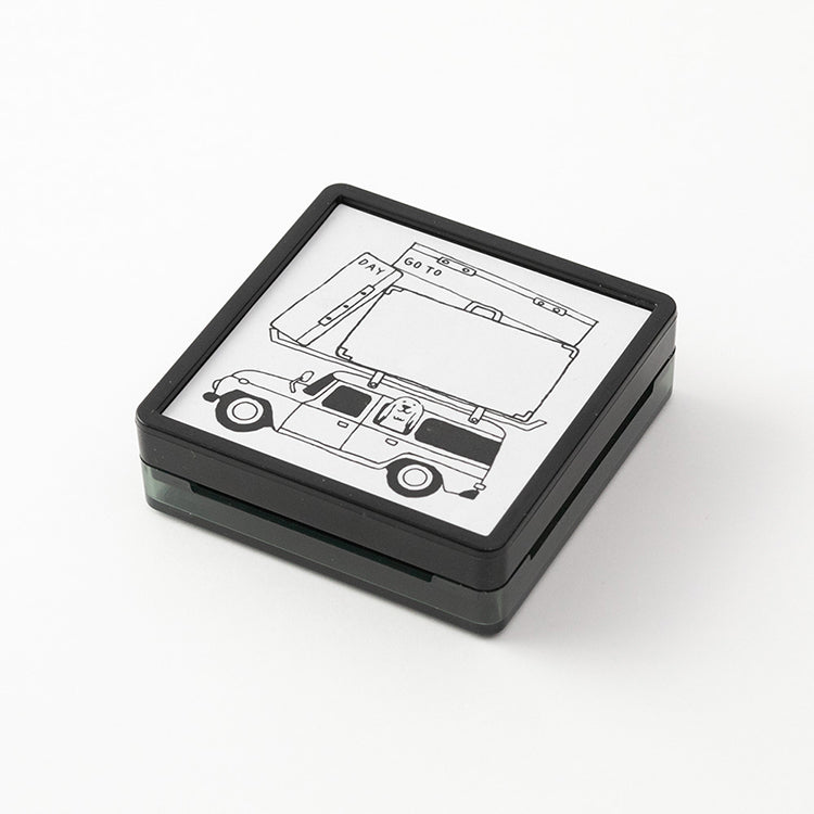 MIDORI - Paintable Stamp (oil based) - Travelling