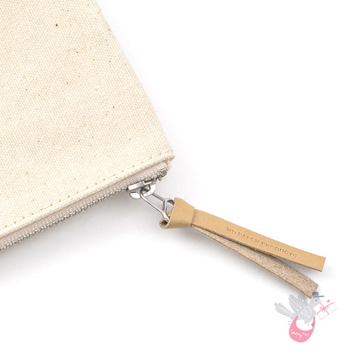 MIDORI - Kurashiki Canvas Pencil/Pen Case with Gusset