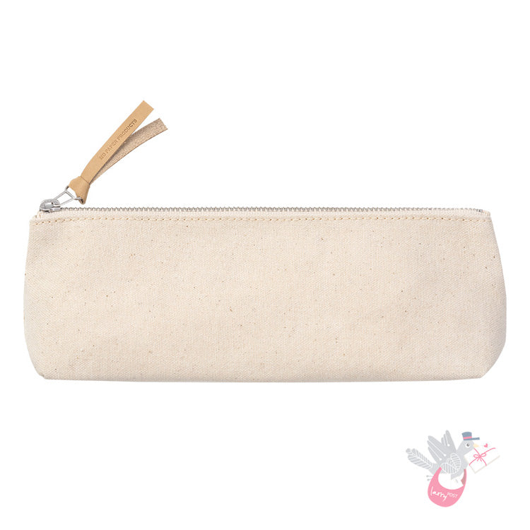 MIDORI - Kurashiki Canvas Pencil/Pen Case with Gusset