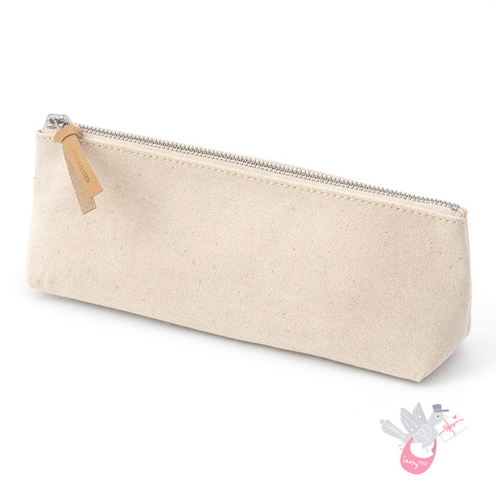 MIDORI - Kurashiki Canvas Pencil/Pen Case with Gusset