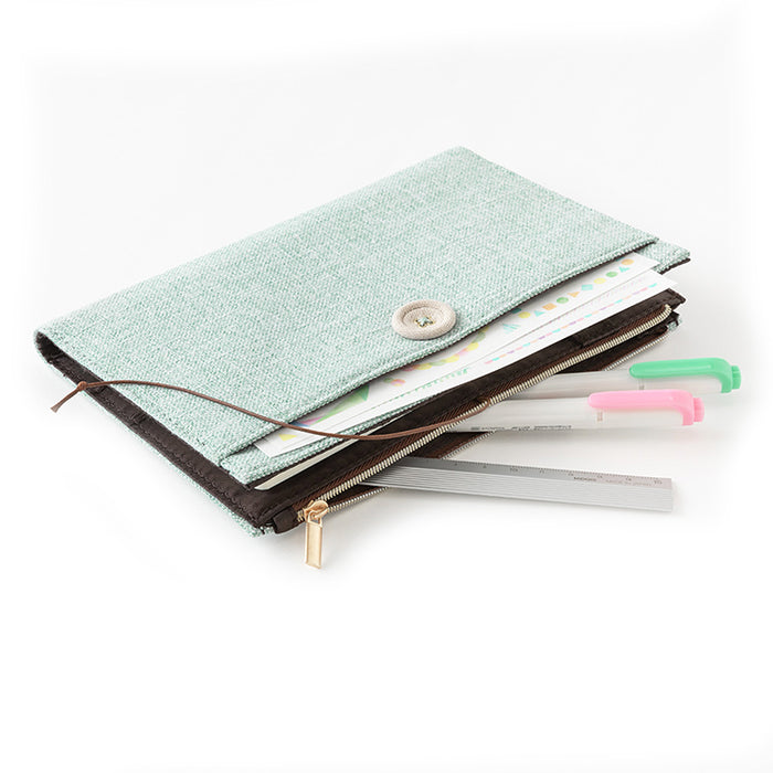 MIDORI - Yuru Log - Soft Cover Notebook - B6 - Dotted - Scandi