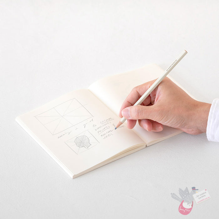 MIDORI - MD Notebook Cotton - 200 Pages - Plain Pages - F0 Size (18×14cm)