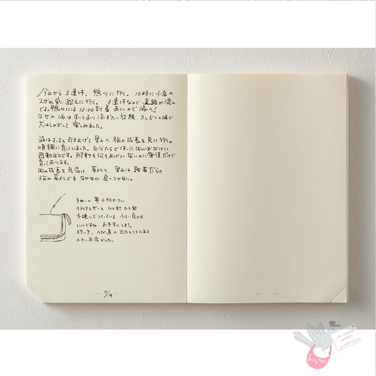 MIDORI - Codex Notebook Journal - 368 Pages - Plain - A5