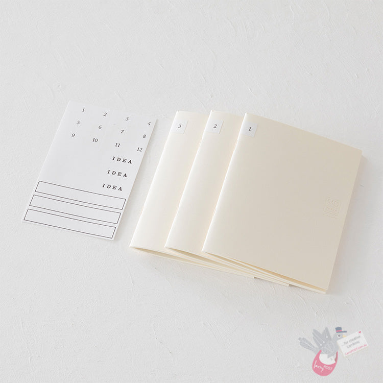 MIDORI - Notebook - Light - A4 - Lined (pack of 3)