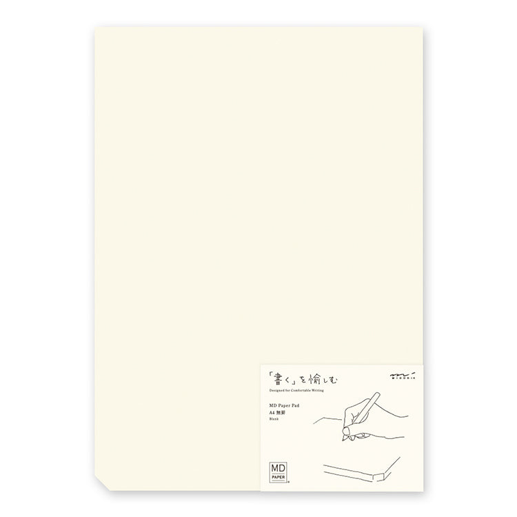MIDORI - Paper Pad - 90 Sheets - Blank - A4