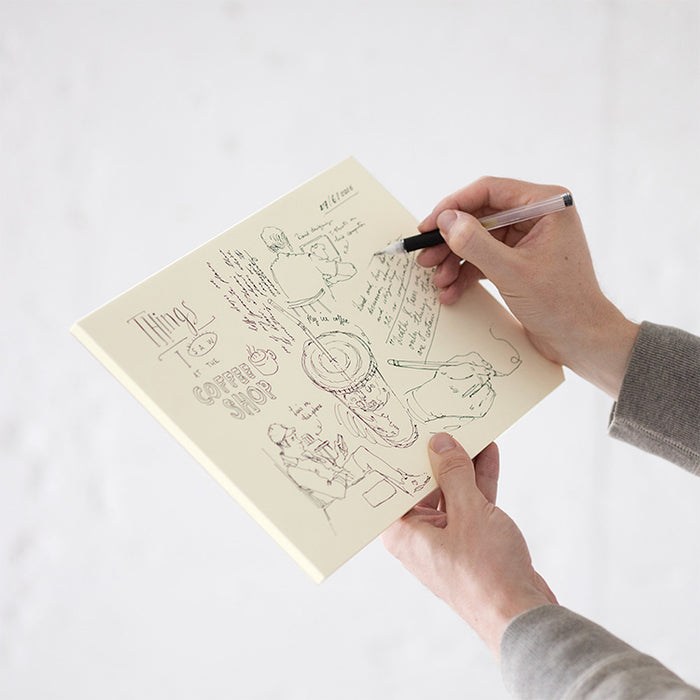MIDORI - Paper Pad - 90 Sheets - Blank - A4