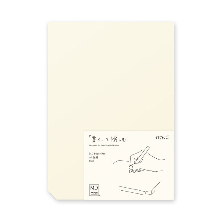 MIDORI - Paper Pad - 90 Sheets - Blank - A5