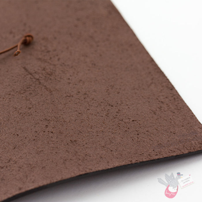 Traveler's Company Leather Notebook - Regular Size Starter Kit - Brown