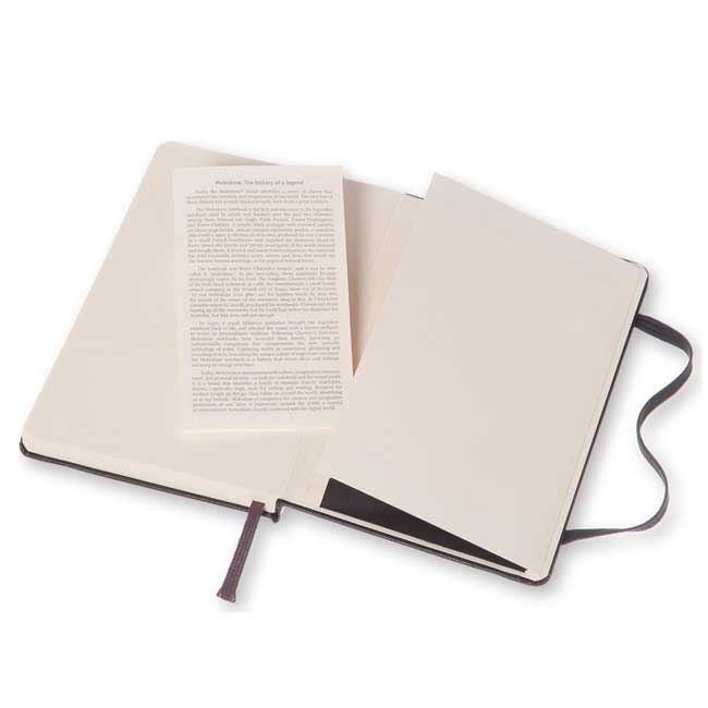 MOLESKINE Classic Hard Cover Notebook - Pocket (A6) - Dotted -Black