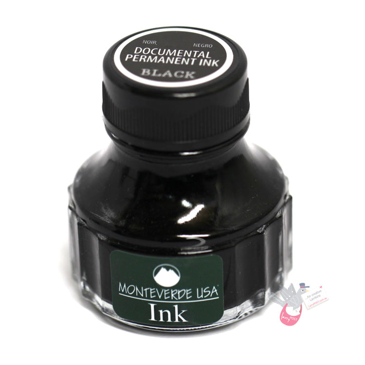MONTEVERDE USA Permanent Document Ink 90mL - Black