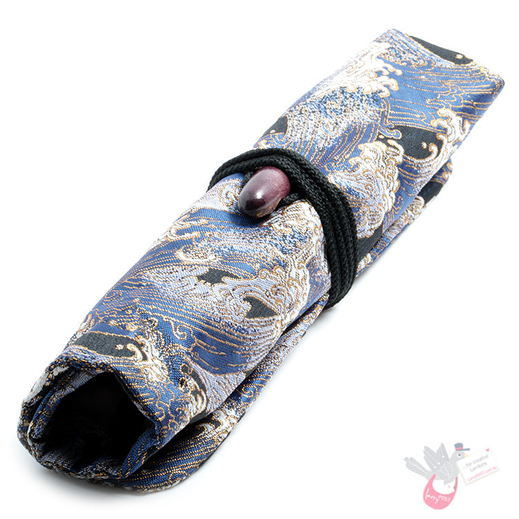 TACCIA Kimono 4 Pen Roll - Nami (Big Wave)