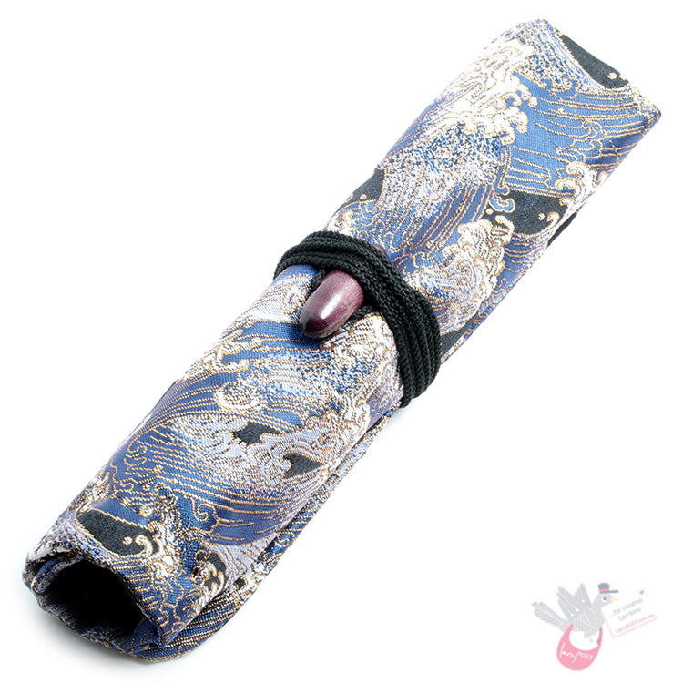 TACCIA Kimono 4 Pen Roll - Nami (Big Wave)