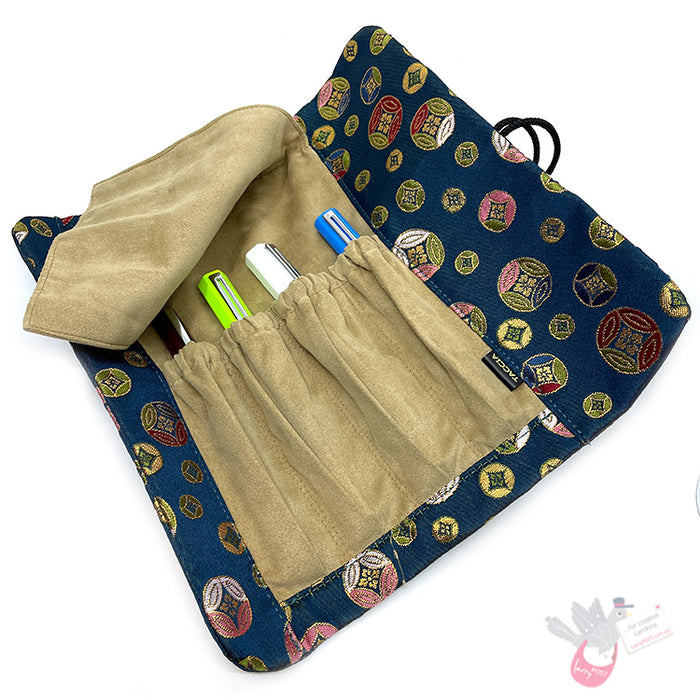 TACCIA Kimono 4 Pen Roll - Edo Komon
