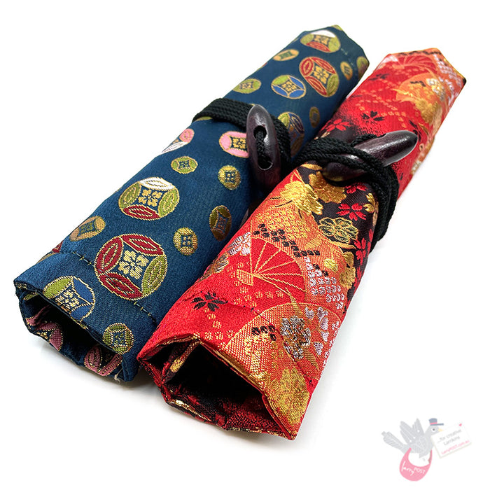 TACCIA Kimono 4 Pen Roll - Edo Komon