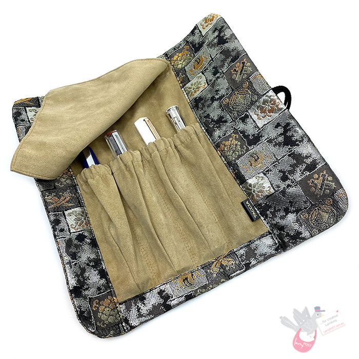 TACCIA Kimono 4 Pen Roll - Mosaic
