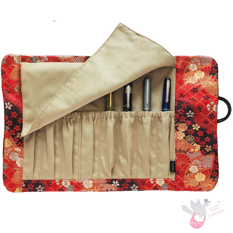 TACCIA Kimono 8 Pen Roll - Sakura Night